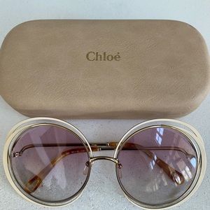 Chloe Round Sunglasses
